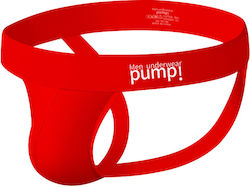 Pump Addicted Lenjerie Bărbătească Jockstrap Roșie