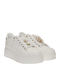 Women's Flatforms Sneakers White