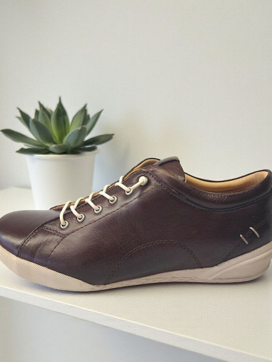 Safe Step Γυναικεία Ανατομικά Sneakers Καφέ