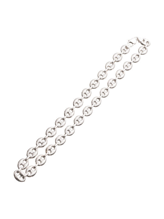Silver Neck Chain Theta