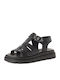 Leather Women's Sandals Black
