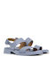 Dana Leather Women's Sandals Blue