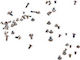 Iphone 6 Full Screw Screws Set Kit Silver