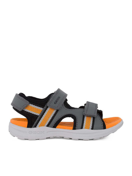 Geox Kids' Anatomic Gray Sandals