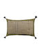 Vivaraise Sofa Cushion Kori 100% Cotton Green 40x65cm