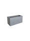 Butlers Beton Blumenkasten Grau 50cm