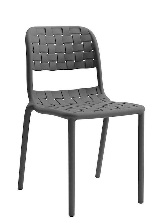 Scaun de Exterior din Polipropilenă Tonic-c Gri
