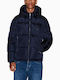 Herren Jacken Winter Blau