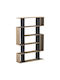 Bibliotecă Mito Sonoma-Antracit 108.5x25x161cm