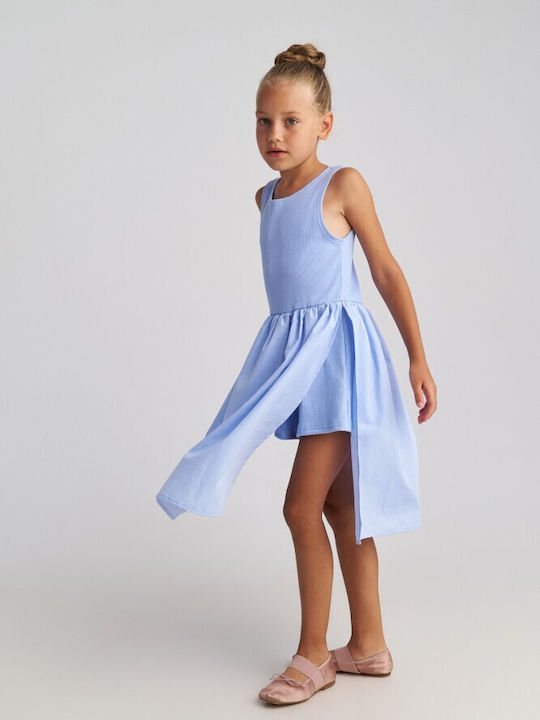 Rochie Fetiță Tulle Albastru Deschis
