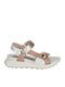 Sommer Damenplattformen Beige