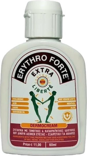 Erythro Forte Extra Cremă Termică pentru Dureri Musculare și Articulații 60ml