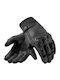 Rev'IT Positron Summer Men's Leather Motorcycle Gloves Black