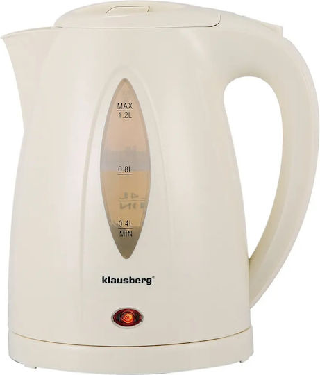 Klausberg Βραστήρας 1.2lt 1100W Μπεζ