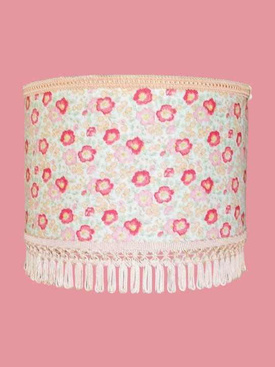 Lampa De Tavan Abajururi Roșii Anemone Dimensiuni 35*25 E27