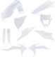 Acerbis Set Plastic Motorcycle Parts White