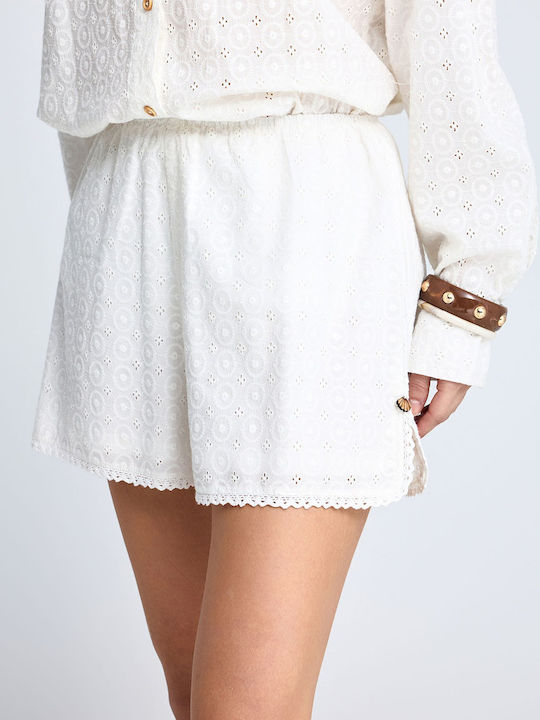Funky Buddha Women's Shorts White
