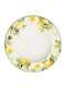 Fine Pasta Serving Plate Made of Porcelain with Diameter 25cm