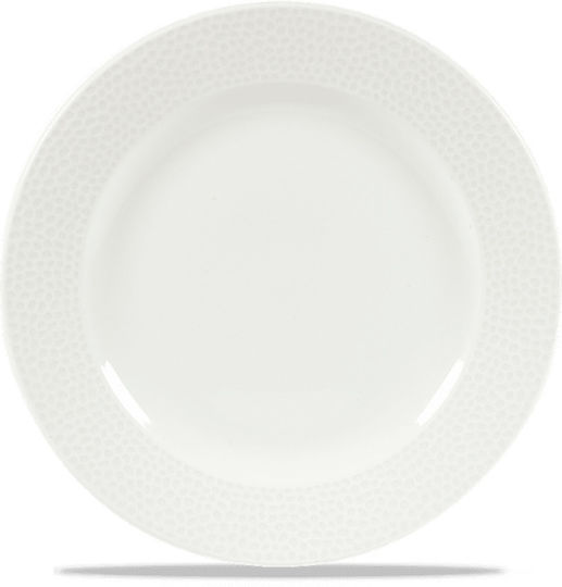 Churchill 1795 Shallow Serving Plate from White Porcelain 17cm 12 Pieces