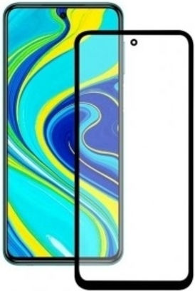 Ksix 2.5D Voll Leim Gehärtetes Glas (Redmi Note 9S / 9 Pro / 9 Pro Max)
