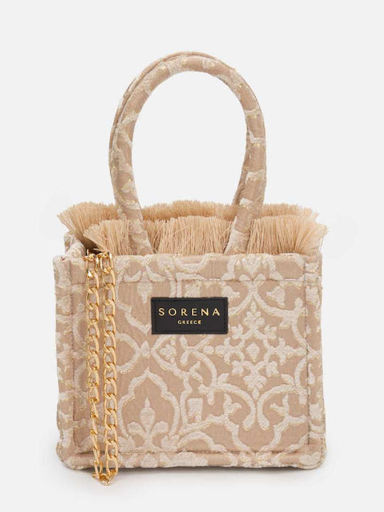 Sorena Handmade Theros Γυναικεία Τσάντα Tote Χε...
