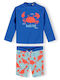Minoti Kids Swimwear Set Blue