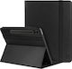 Rosso Flip Cover Schwarze Samsung Galaxy Tab S9 FE+