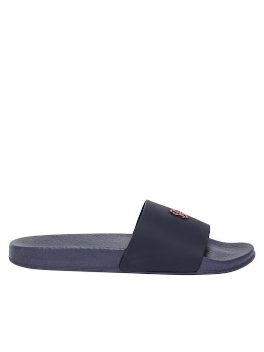 Superdry Ανδρικά Slides Μπλε