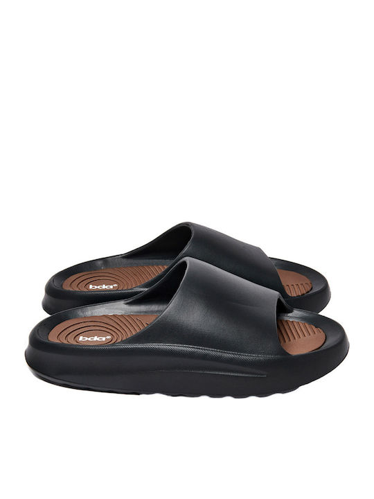 Men's Black Slides