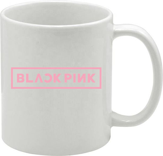 White Kpop Blackpink Mug