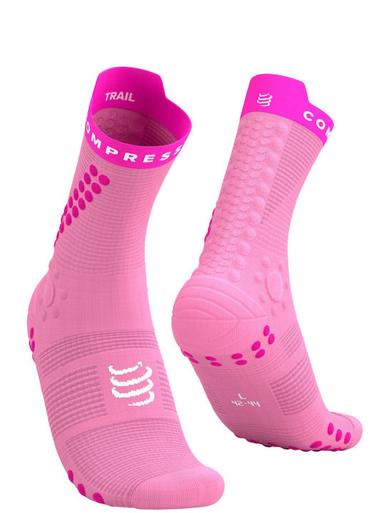 Compressport Pro Racing Trekking Κάλτσες Ροζ 1 ...