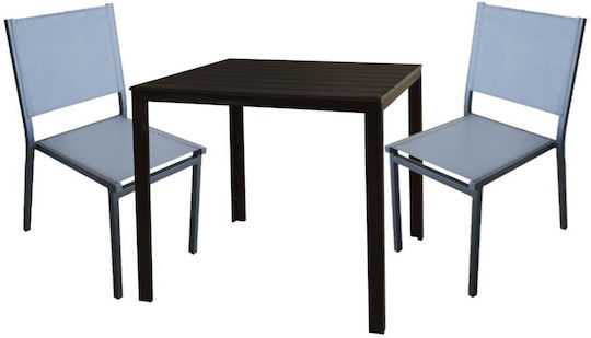Set Sala De Mese 3 Piese Maro Set Sala De Mese 3 Piese Maro
