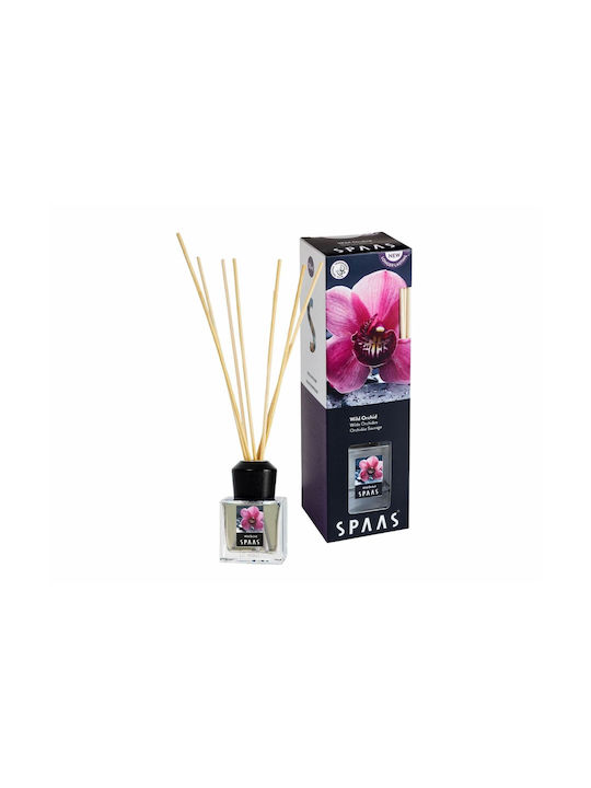 Αρωματικό Xώρου Sticks Spaas Άρωμα Wild Orchid Χωρητικότητα 50ml