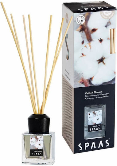 Αρωματικό Xώρου Sticks Spaas Άρωμα Cotton Blossom Χωρητικότητα 50ml