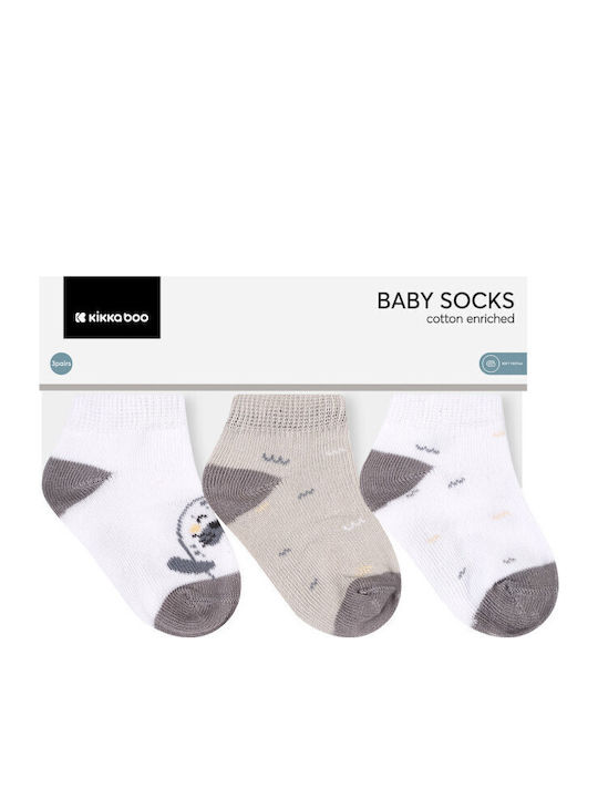 Kikka Boo Kids' Socks Seally Me Gray