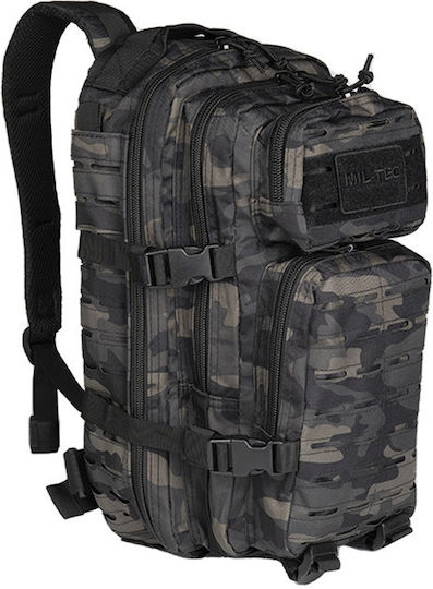 Mil-Tec Στρατιωτικό Σακίδιο Πλάτης Dark Camo 20lt
