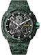 Tsar Bomba Men's Watch 43mm Automatic with Green Rubber Strap