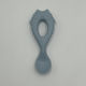 Dodo's Land Baby Spoon with Heat Sensing Silicone for 6+ Months Blue