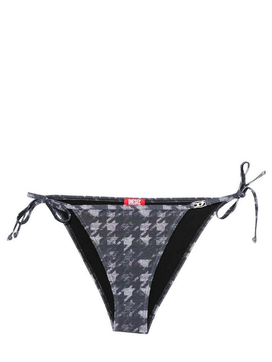 Diesel Bikini Slip Cu Dantelă