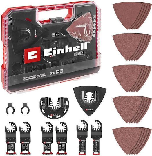 Σετ Εξαρτηματα Πολυεργαλειο 35 Τεμ Einhell Kwb 708136