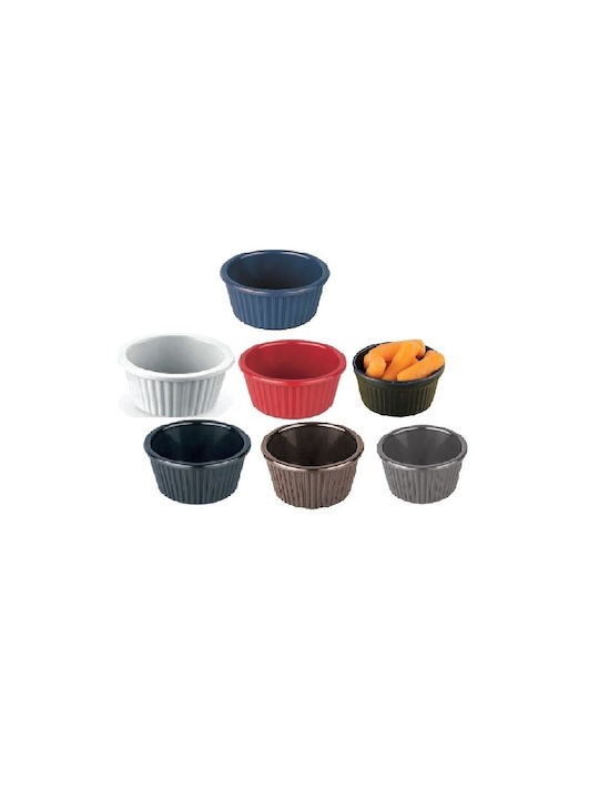 Novatex Serving Bowl Round Plastic Red