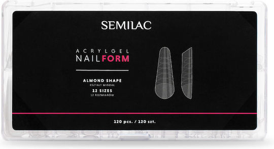 Semilac Acrylgel Nagelform Mandelform 120 Stücke