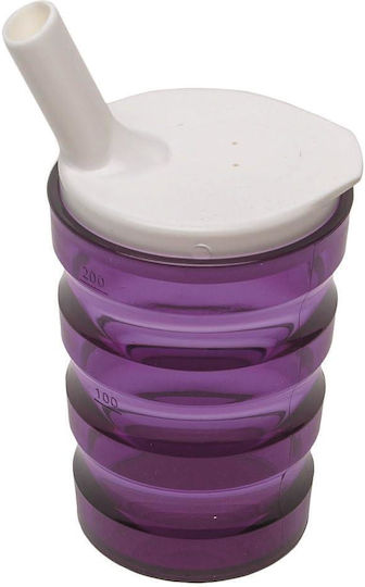 Sundo Pahar Din Sticlă Portocaliu 200ml