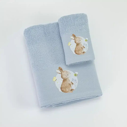 Borea Borea Badetuch-Set 2 Stück Blush Siel