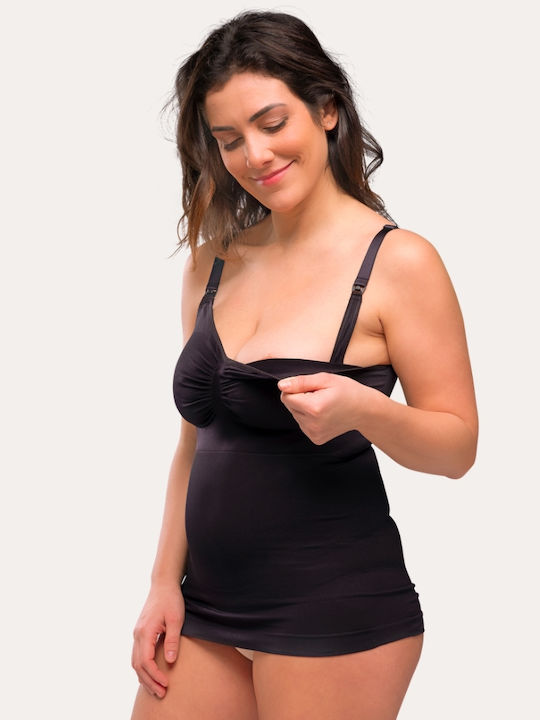 Carriwell Seamless Nursing Top Bra Black Xlarge