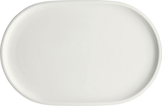 Schonwald Schonwald Servierplatte Oval aus Porzellan Weiß 30x19.2cm