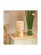 Noly Ceramic Table Lamp for E14 Fitting with Yellow Shade and Base