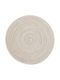 Lalos Boho Round Wicker Beige Placemats 36cm