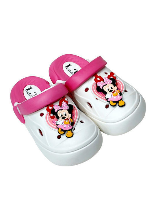 Jomix Kids Beach Clogs White