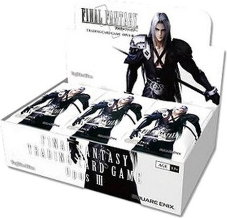 Square Enix Final Fantasy Tcg Cutie Booster Opus Iii Engleză